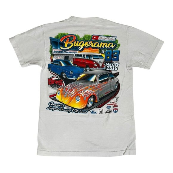 Bugorama Hot Rod Car Show T-Shirt Size Small - Picture 1 of 6
